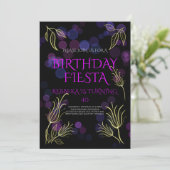 黒人招き40周年記念 招待状 (スタンド正面)