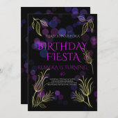 黒人招き40周年記念 招待状 (正面/裏面)