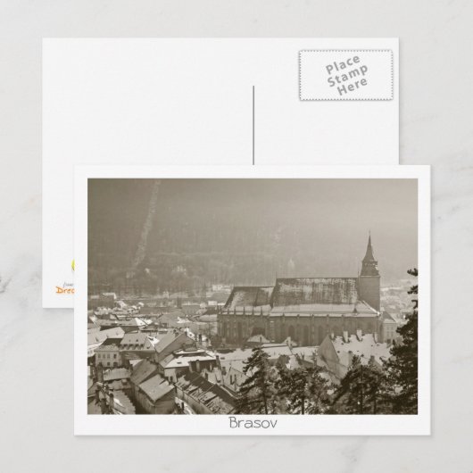 黒人教会 ポストカード (正面/裏面)