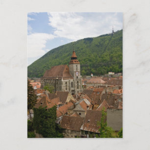 黒人教会(Biserica Neagra) Brasov、ルーマニア ポストカード