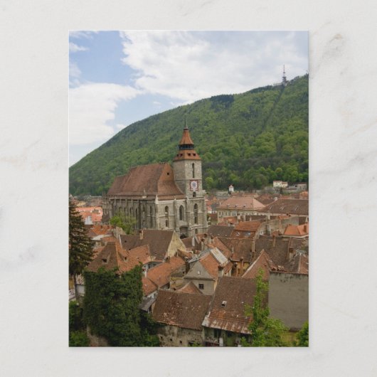 黒人教会(Biserica Neagra) Brasov、ルーマニア ポストカード (正面)