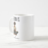 黒人教師のための黒人本 教育は自由なり コーヒーマグカップ (正面左)