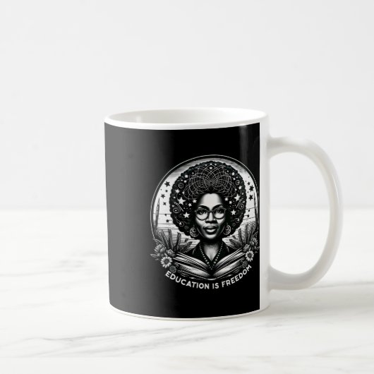 黒人教師の本 黒人の歴史 コーヒーマグカップ (右)
