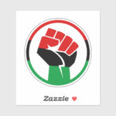 黒人文化の問題ステッカー シール (シート)