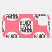 黒人文様 Case-Mate iPhoneケース (裏面 (横))