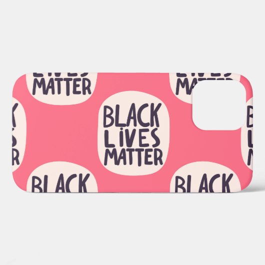 黒人文様 Case-Mate iPhoneケース (裏面 (横))