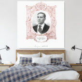 黒人歴史のアイコン：クリスパス・アタックス、殉教者 キャンバスプリント (インサイチュ (寝室))