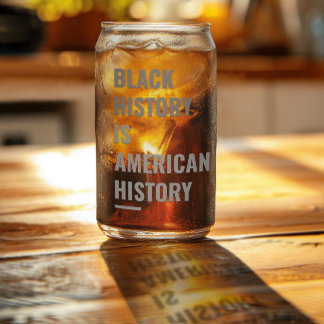 黒人歴史はアメリカの歴史 – 缶ガラス ガラス缶