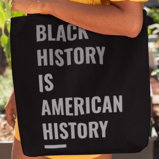 黒人歴史はアメリカ史 – エンパワーメント トートバッグ