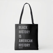 黒人歴史はアメリカ史 – エンパワーメント トートバッグ (正面)