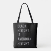 黒人歴史はアメリカ史 – エンパワーメント トートバッグ (裏面)