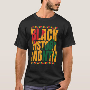 黒人歴史はアメリカ歴史愛国的なアフリカ Tシャツ