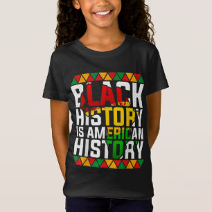 黒人歴史はアメリカ歴史愛国的なアフリカ Tシャツ