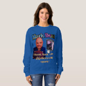 黒人歴史は世界と深く結び付いている スウェットシャツ (正面フル)