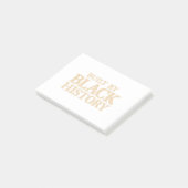 黒人歴史アフリカ系アメリカ人ブラックプリドによって建てられた ポストイット (アングル)