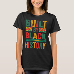 黒人歴史アフリカ系アメリカ人プライド男性が建てた Tシャツ