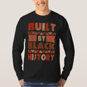 黒人歴史アフリカ系アメリカ人プライド男性が建てた Tシャツ