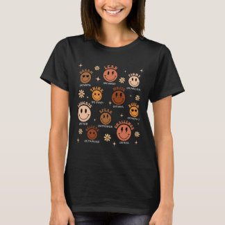 黒人歴史学の黒人指導者6月 Tシャツ