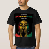 黒人歴史家 Tシャツ (正面)