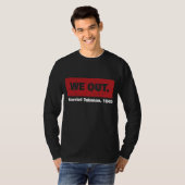 黒人歴史愛好家のためのアフリカ系アメリカ人デザイン Tシャツ (正面フル)