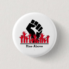 黒人歴史月力最初の上昇の上カスタム 缶バッジ