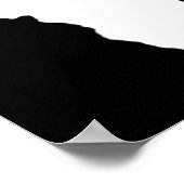 黒人歴史月十二月目の繊細なアフリカ ポスター (角)