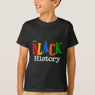黒人歴史月第一期女性男性 Tシャツ
