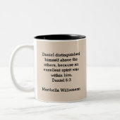 黒人歴史月間を上回る ツートーンマグカップ (左)