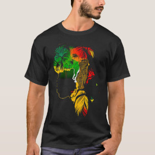 黒人歴史月間アフリカ系アメリカ人の祖先r tシャツ