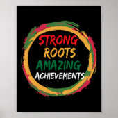 黒人歴史月間アフリカ系アメリカ人カントリーセレブ ポスター (正面)