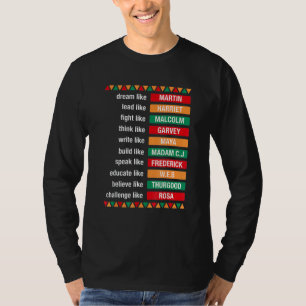 黒人歴史月間アフリカ系アメリカ人カントリーセレブ Tシャツ