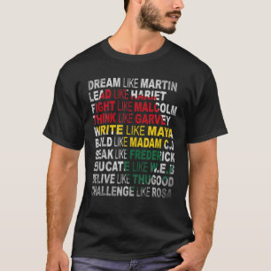 黒人歴史月間アフリカ系アメリカ人カントリーセレブ Tシャツ