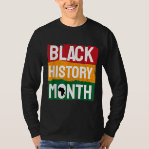 黒人歴史月間アフリカ系アメリカ人カントリーセレブ Tシャツ