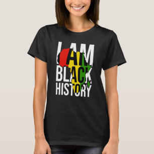 黒人歴史月間アフリカ系アメリカ人黒人史 Tシャツ