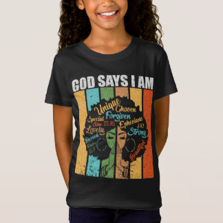 黒人歴史月間ブラックアフリカンアメリカン Tシャツ