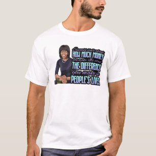 黒人歴史月間ミシェル・オバマ大統領時代 Tシャツ