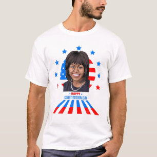 黒人歴史月間ミシェル・オバマ大統領時代 Tシャツ