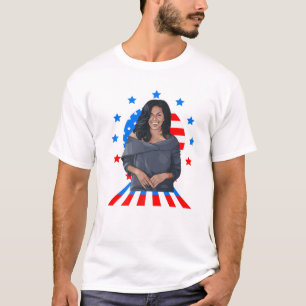 黒人歴史月間ミシェル・オバマ大統領時代 Tシャツ