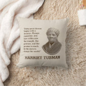 黒人歴史月間感動的HARRIET TUBMAN クッション (ブランケット)