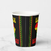 黒人歴史月間，アフリカ系アメリカ人 紙コップ (右)
