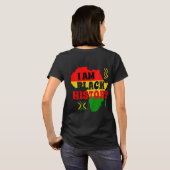 黒人歴史月間,アフリカ系アメリカ人 Tシャツ (裏面フル)