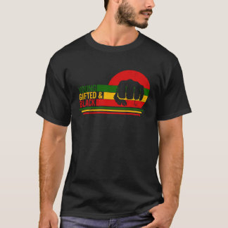 黒人歴史月間 アフロ 女性 BLM MLK Tシャツ
