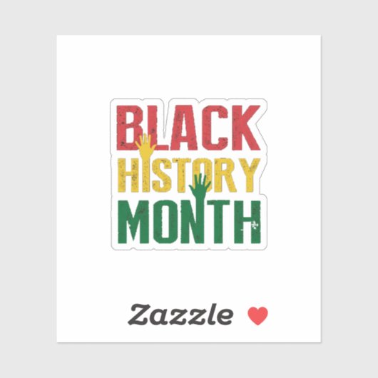 黒人歴史月間 シール (シート)