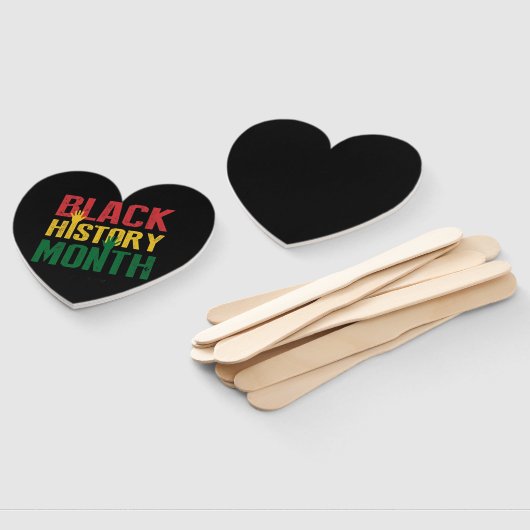 黒人歴史月間 ハンドファン (組立なし)