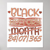 黒人歴史月間 ポスター (正面)