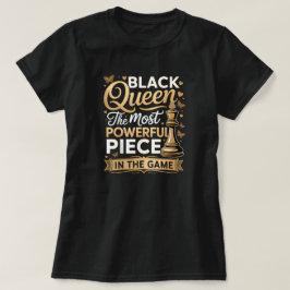 黒人歴史月間 強い女性を祝おう Tシャツ