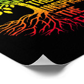 黒人歴史月顕彰過去インスパイアの未来 ポスター (角)