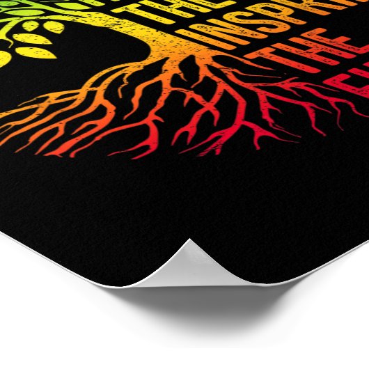 黒人歴史月顕彰過去インスパイアの未来 ポスター (角)