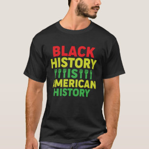 黒人歴史月黒人歴史はアメリカのHist Tシャツ