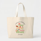 黒人歴史看護師100周年記念式典 ラージトートバッグ (正面)